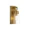 Z-Lite Wentworth 1 Light Wall Sconce, Rubbed Brass & Clear 2300-1SS-RB - alternate 1